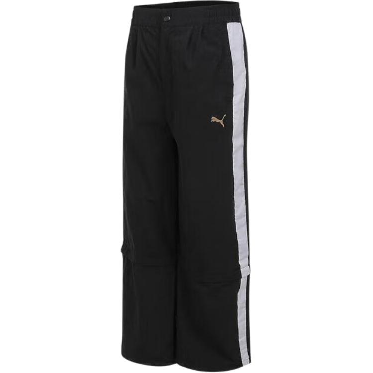 

Puma T7 Zip Logo Comfortable Versatile Casual Pants Men bottoms 634783-01 XL