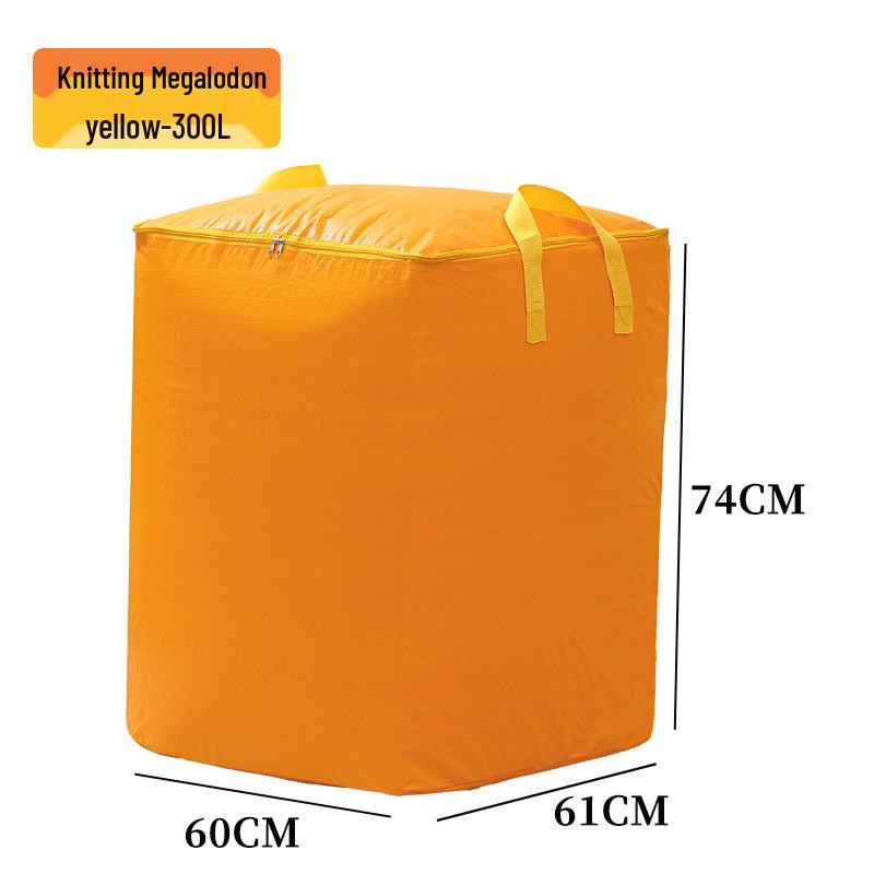 Large Capacity Woven Storage Bag for Clothes & Miscellaneous Items