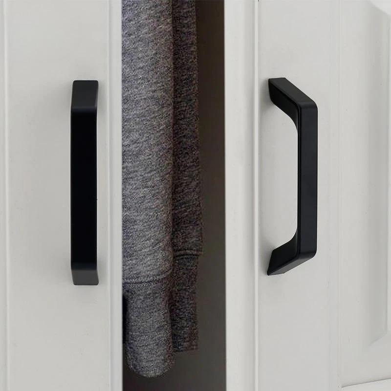 1 PC Modern Simplicity High Grade Decorative Furniture Hardware Bookcase Cabinet Closet Door Handle Zinc Alloy Push Pull Handle