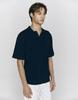 CONCEPTS1ONE Cotton Nylon Slit Neck Short Sleeve Knit Sweater 10055530/055530 [2Color]