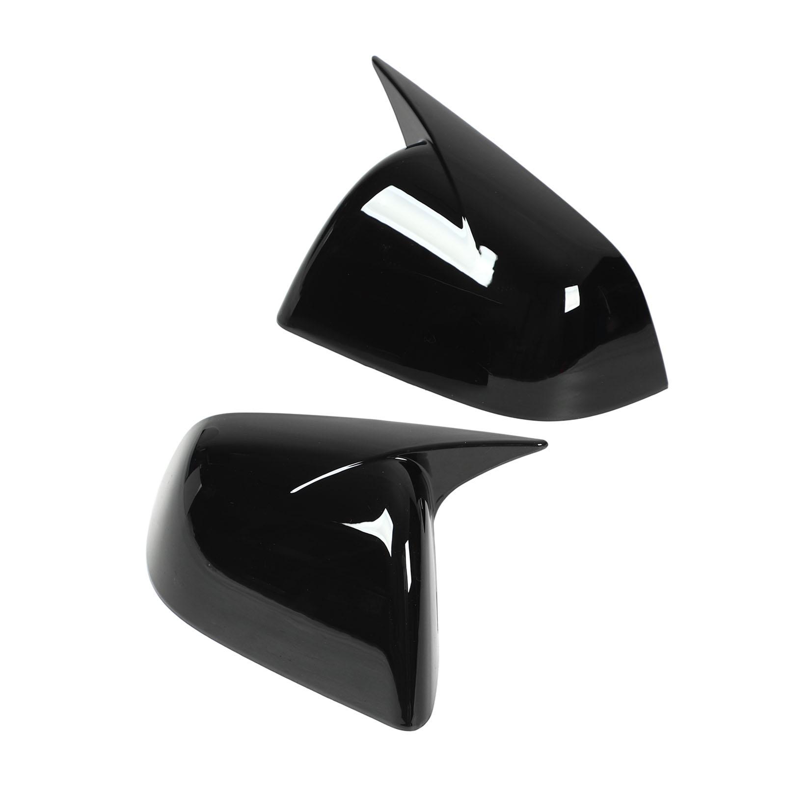 

Side Rearview Mirror Cover High Glossy Door Exterior Wing Mirror Replacement for 2020 to 2023