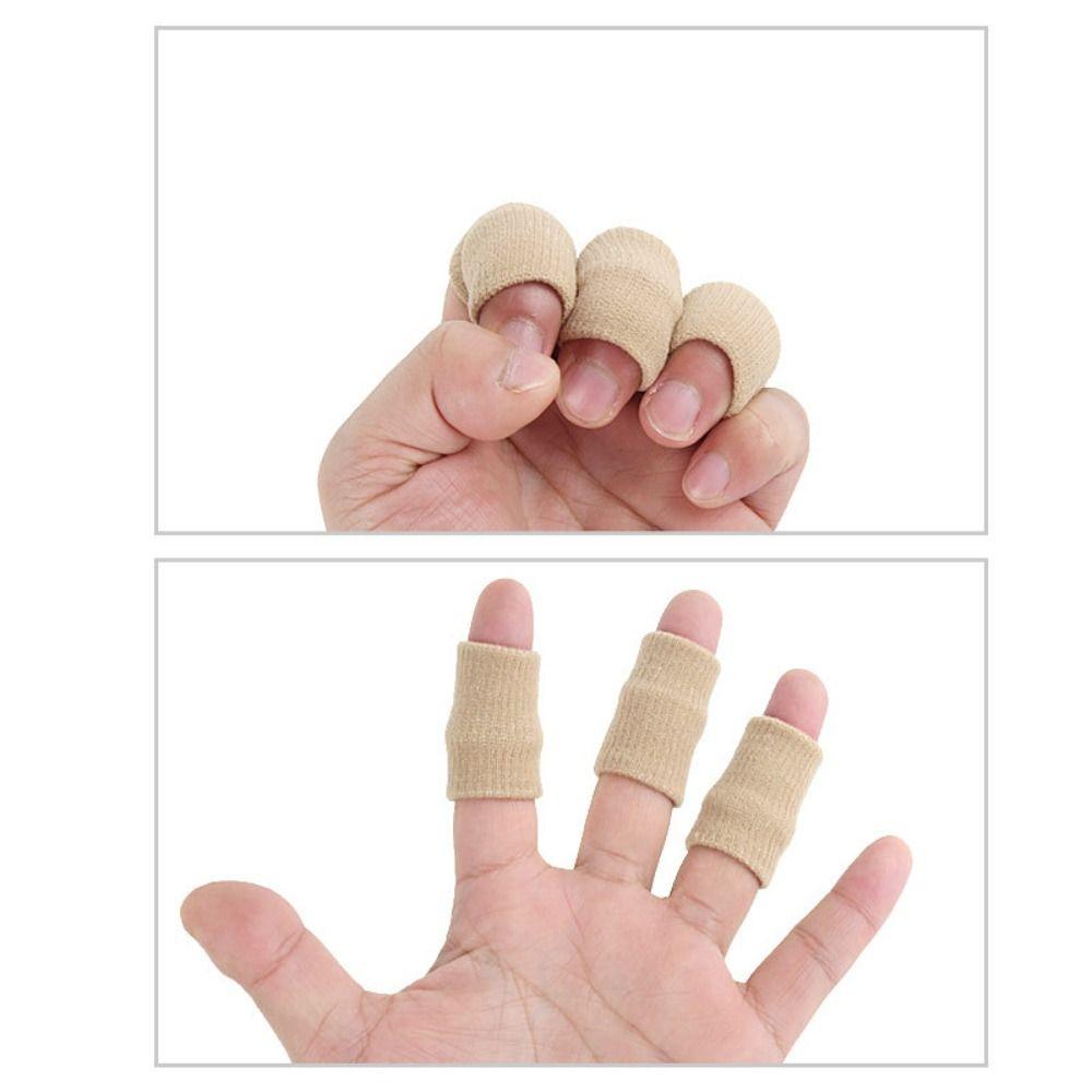 10pcs/set Hand Protector Golf Finger Sleeves Non Slip Finger Tubes for Basketball Baseball
