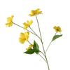 Artificial Butterfly Orchid Flower 6 Heads Blooms Faux Silk Flower Branch with Stem for Wedding Home Office Party Hotel Decoration