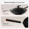 Supor 32cm Titanium Non-stick Iron Wok