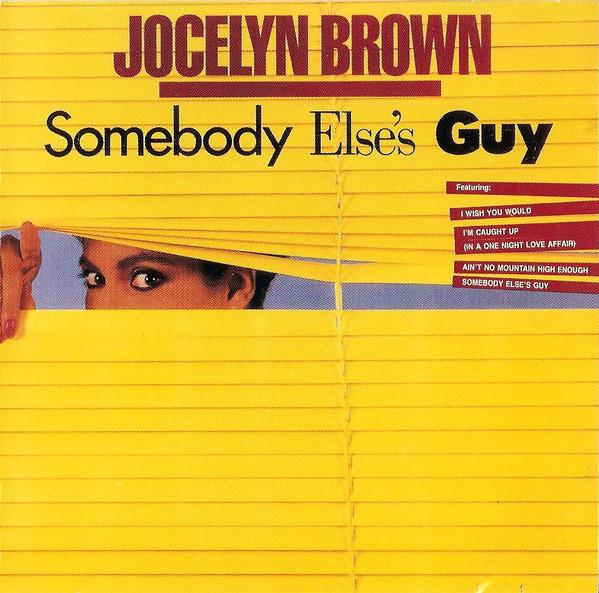 

CD JOCELYN BROWN - Somebody Else s Guy SPLK7001 Unidisc Japan Dance & Electronica Used