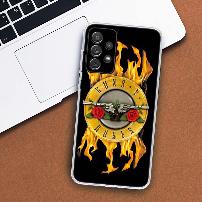 Guns N Roses Good Time Phone Case For Samsung Galaxy A51 A71 A50 A70 A40 A30 A20E A10 A41 A31 A21S A11 A01 A6 A8 + A7 A9 Plus