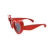 Fashion Bow Children'S Sunglasses Cute Girl Love Sunglasses Sun Protection Uv Glasses Tide