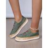 Large Size Casual Single Shoes for Women's Autumn New Style Flat Bottom Casual Single Shoes for Women