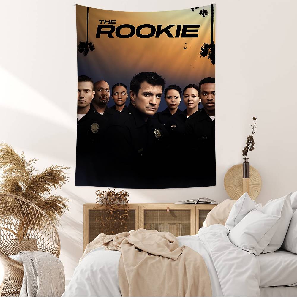Movie The Rrookie Classic Cartoon Tapestry Art Science Fiction Room Home Decor Wall Hanging Sheets