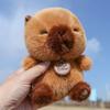 Polyester Cloth Velvet Bean Bag Park Animal Plush Toy Pendant Cute Cartoon Doll Keychain Children's Gift 14+