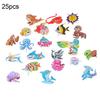 25Pcs DIY 3D Animal Puzzle Set Insect Dinosaur Sea Animal Puzzle Assembly Activity Game Kids Educational Jigsaw Toy Classroom Prizes Party Favors