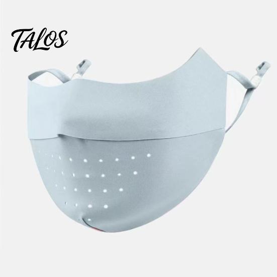 UPF 50 Face Guard Seamless Breathable Holes Design Sunscreen 3D Slim Outdoor Sports Ice Silk Fabric Protector