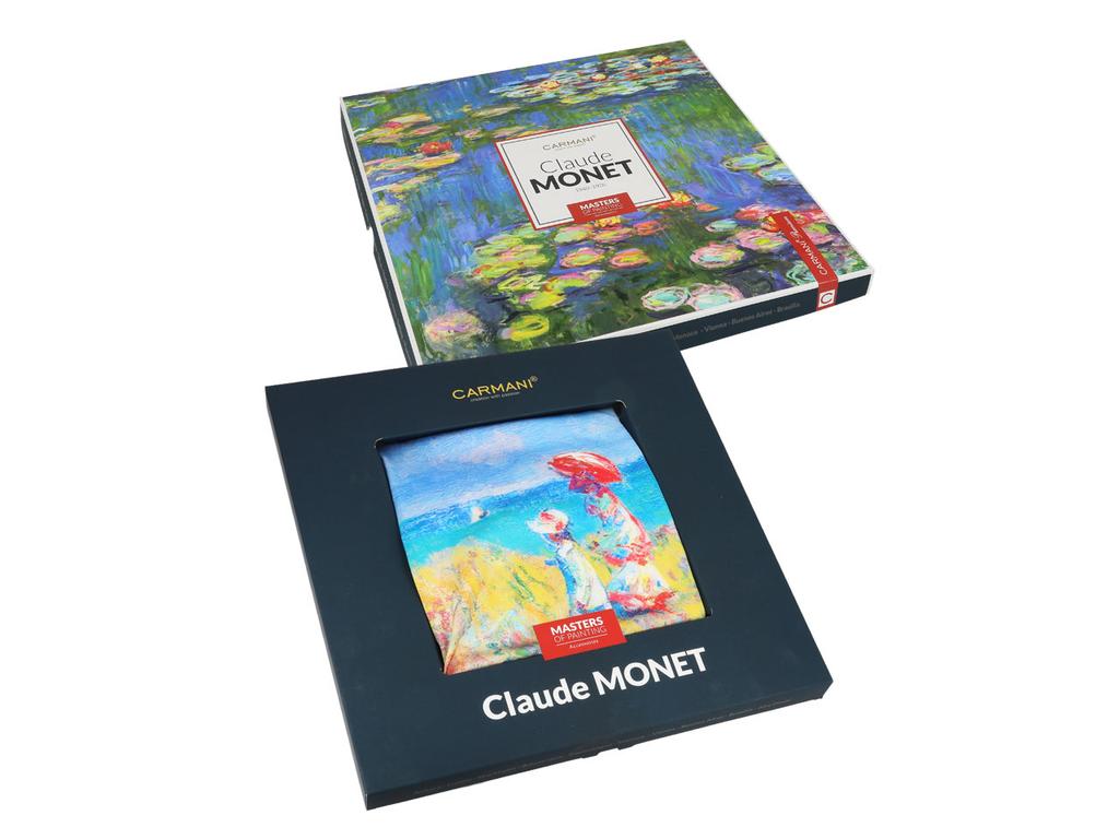Chusta Damska Apaszka Claude Monet Spacer Po Klifie Szalik Prezentowa
