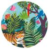 DJECO Silhouette Puzzle "Tigers Walk" 24-Piece Jigsaw Puzzle, Tiger, Ages 3, 4, and 5, Boys and Girls, Toddlers, Baby, Present, Gift, Toy, Children,