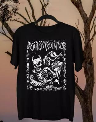 Oingo Boingo 1994 Halloween Tour Baumwolle Schwarz Unisex Shirt