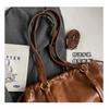IELGY Retro Pleated Cloud Bag All-Match Commuter Tote Bag Large Capacity One-Shoulder Armpit Bag