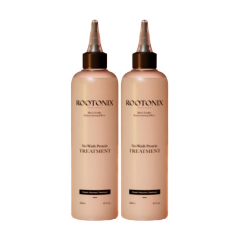 ROOTONIX Kolagenowa Bezspłukiwana Proteinowa Woda do Włosów 300ml | Czarna Trufla i Oleje Botaniczne | Intensywna Regeneracja Włosów Zniszczonych | Zapach Mleka Różanego