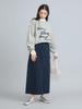 Cohen Message Logo Jacquard Knit 76306420188 1970 L DK.GRAY(19)