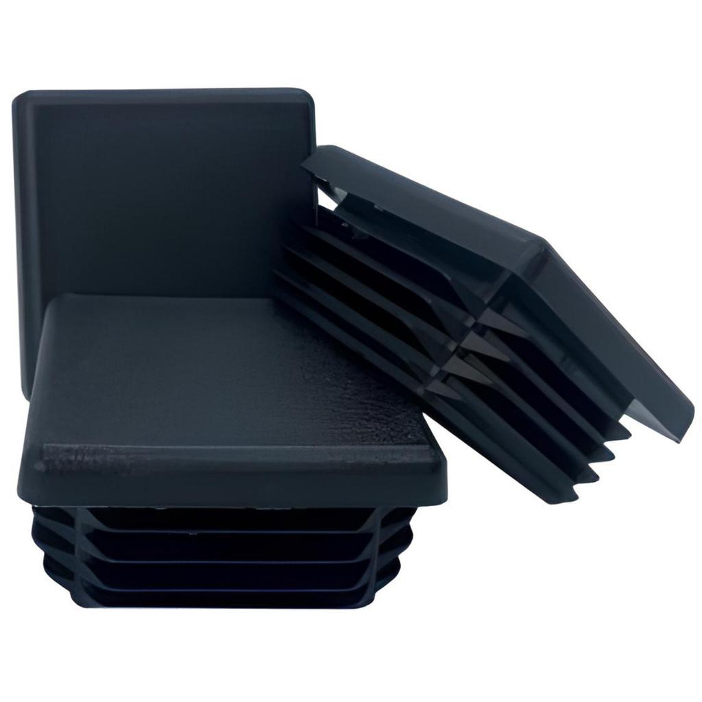 Internal Cap for Profile Post Roof 50X50 100 PCS BLACK