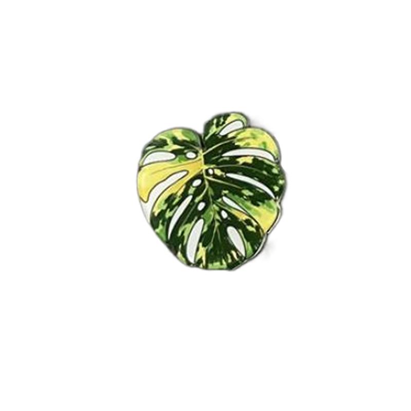 Cute Begonia Monstera Refrigerator Magnets, Kawaii Tropical Plants Refrigerator Magnets, Whiteboard Stickers