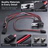 Black Red White JR Connector 250mm Model Airplane Ship Switch  For RC Airplane
