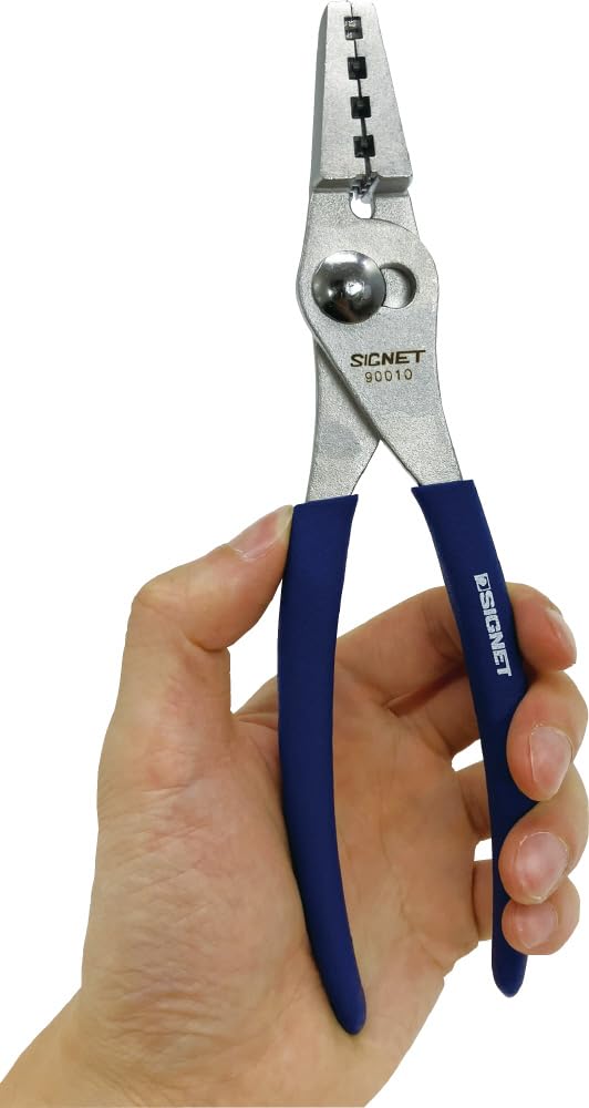 SIGNET Hose Clip Maximum Opening Width Total Length 90010 Pliers, 90mm, 200mm,