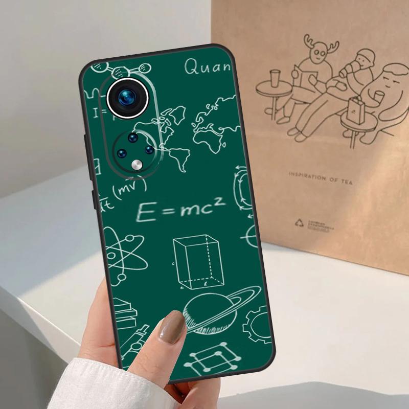 E=mc2 Matematyczny Wzór Fizyczny Dla Honor Magic 7 Lite 5 6 8 Pro Etui Dla Honor 400 200 90 70 50 X8c X8b X9a X9b X9c X9d Win