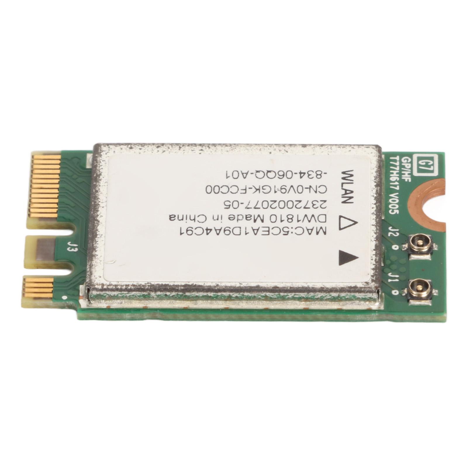 

Мережева карта NGFF 2.4G 5G Дводіапазонна WiFi Bluetooth 4.1 433 Мбіт/с Мережева карта Бездротова мережа