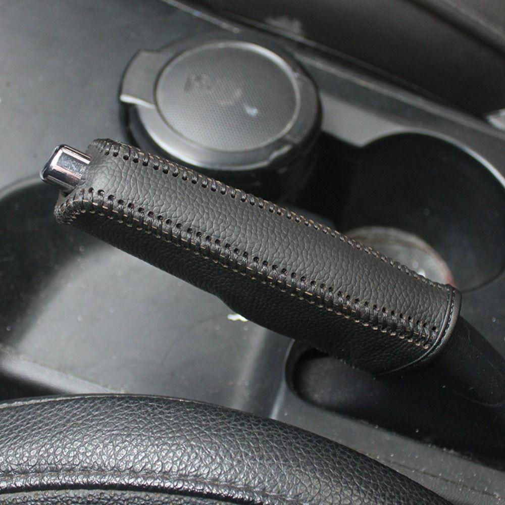 PU-Leder Auto Handbremsabdeckung Anti-Rutsch Auto Handbremsmanschette für Toyota Camry RAV4 Corolla Levin Yaris Auto Zubehör