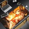 Non-slip Large E-sport Gamer Desk Carpet Hot Anime Sword Art Online SAO Mousepad XXL Kawaii Girl Asuna Yuuki Laptop Keyboard Mat
