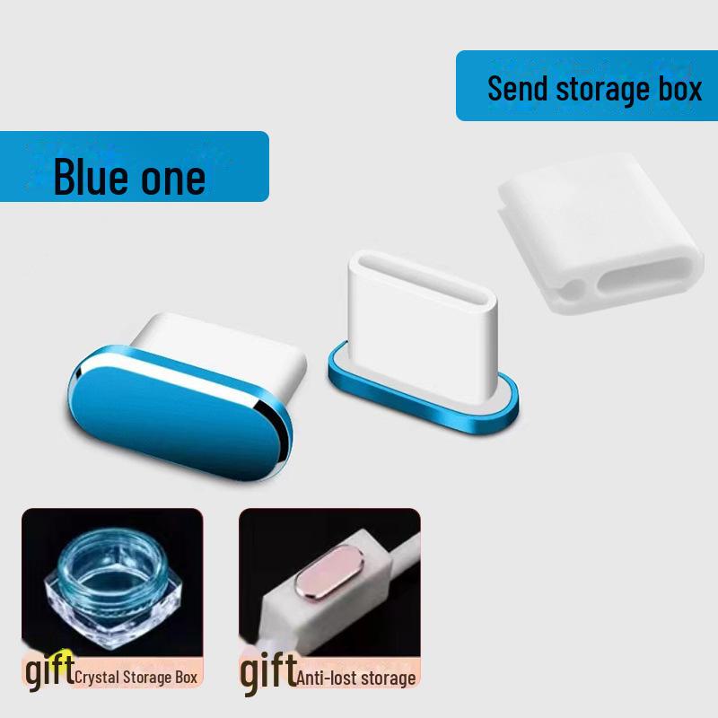Silicone Type-C Charging Port Dust Plug for Mobile Phones