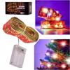 Decorative Ribbon LED Strip 10M 100LED Christmas Lights Multicolor Battery Operated
