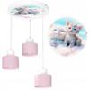 Children's Hanging Ceiling Lamp Kittens Led Polish Lamp E27 Polish Lamp