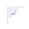 4Pcs 3D Silver Mirror Wall Stickers Furniture Stick Wall Paper Home Decor Cabinet Living Room Background Decorative Home Decor