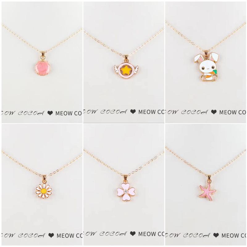 Tide Collarbone Chain Women'S Light Luxury Versatile Pendant Niche High Sense Spice Girl Collarbone Chain