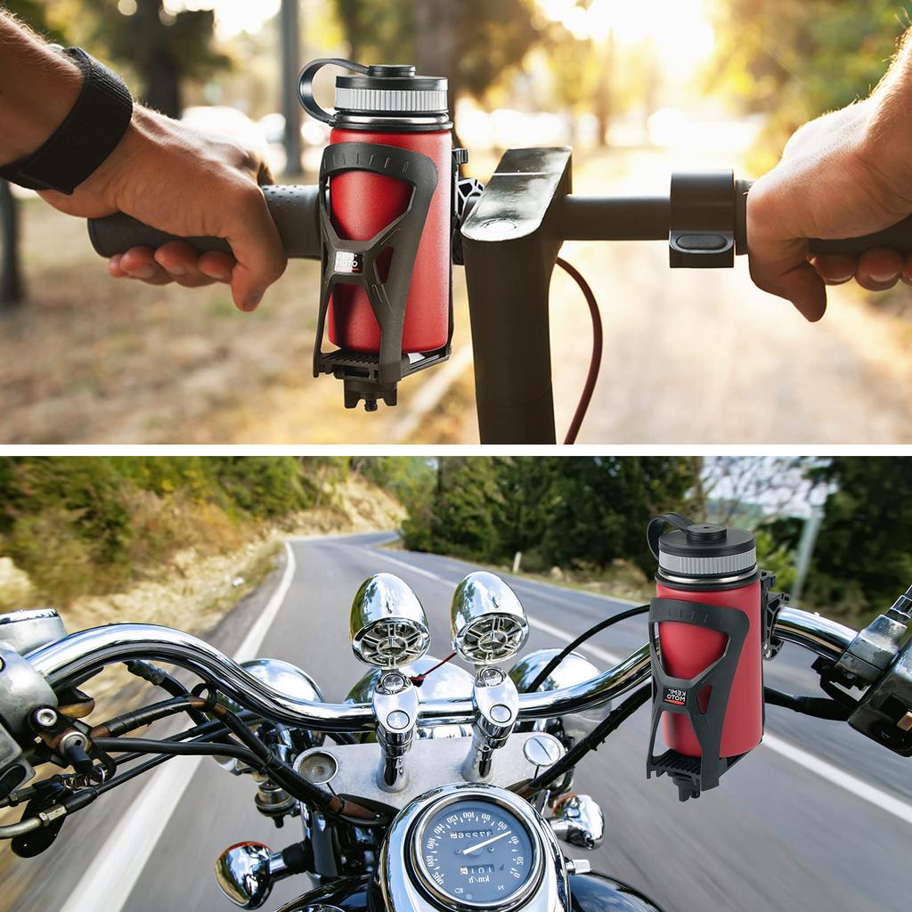 Version Metal KEMIMOTO Drink Holder for Bottle Plastic Bottle Holders with Alligator Cup Rotation Size Suitable for Baby Golf Easy to Handlebar