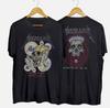 Metallica and justice for all t-shirt heavy metal t-shirt adult men's black new band singer t-shirt