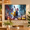 Pikachu Custom Name Diamond Painting Personalized 5D Full Drill DIY Diamond Art Home Decor