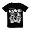 American Cartoon Rock Unique Music Punk Rancid Skull Street Thug Shortsleev Harajuku Ventilate Casual New Style Printed TShirt