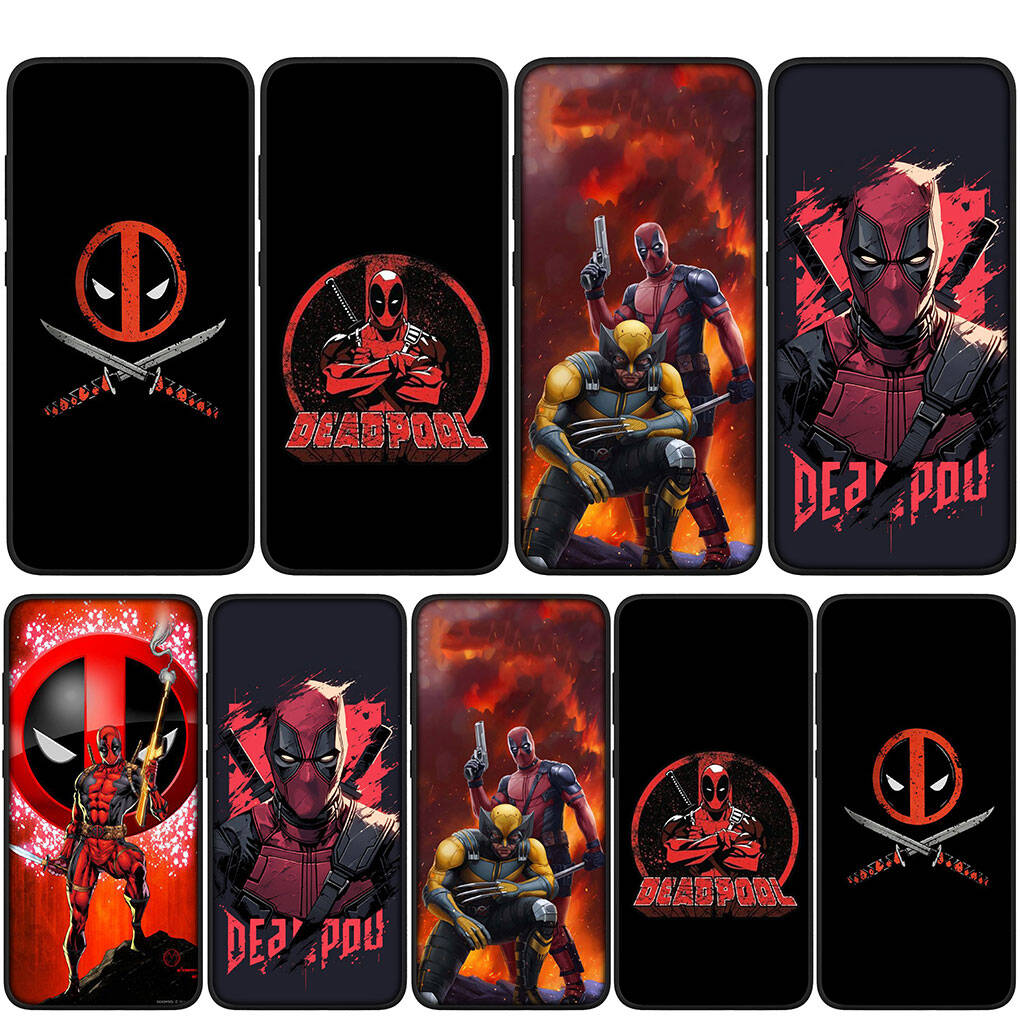 Cover for iPhone 17 16 15 Xiaomi Poco Redmi Note 14 13 12 11 Pro Max 9 16e Samsung Galaxy S25 S24 OPPO Huawei Wolverine Superhero Deadpool Phone Case