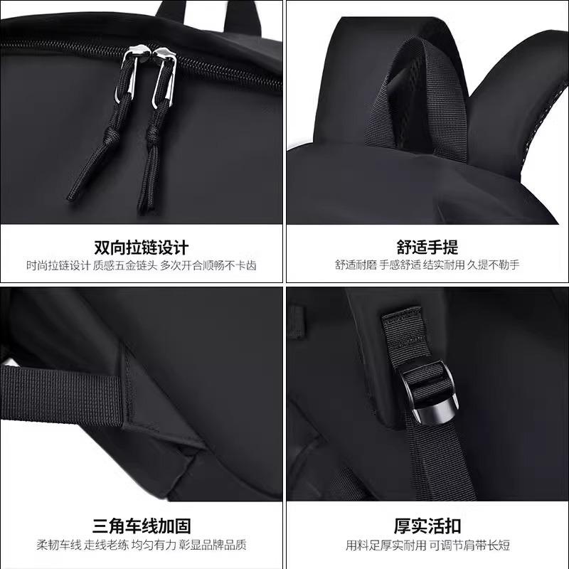 Backpack Men's Casual Versatile Large Capacity Computer Travel Backpack Female Junior High School Student Big Boy Short-haul School Bag