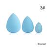 3Pcs/Pack Makeup Sponge Powder Foundation Cosmetic Puff Smooth Flawless Blending Tool