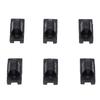 6pcs Upper Grille Moulding Clip Replacement for R55 R56 R57 R58 R59 51132754667 Front Grille Hood Trim Clips