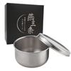 Comolife Stainless Steel Denture Case, Tsubame-Sanjo, Japan. 99.9% or Higher Denture Efficiency. Size: Approx. 10.5cm X Approx. 5.5cm. Made In Japan.