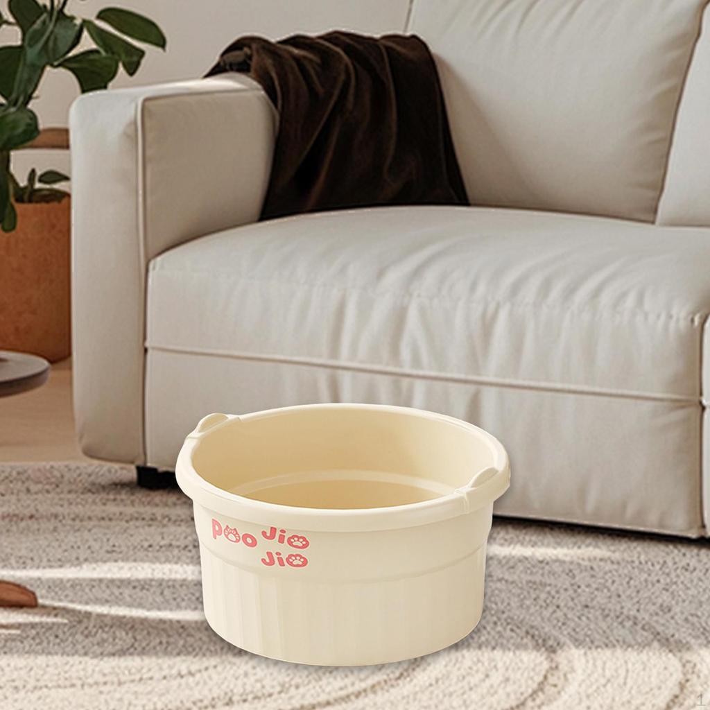 Foot Bath Tub Convenient Sturdy Bathing Bucket for Household Soaking Feet Toe Nails and Ankles