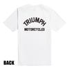 Motorcycle Style Graphic T-shirt Cotton Men's Summer Street Hip Hop Oversize Y2k Back Print Tee Female Male Clothing High Quality Clothing