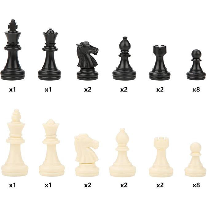 Standard Chess Pieces, International 32 Standard Chess Game Pieces Set Chess Pieces Replacement Tournament Chessmen Replacement Pieces Gift