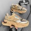 New inner height increase 121 high-top board shoes platform casual sports dad shoes