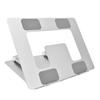Laptop Stand Collapsible Portable Aluminium Alloy Notebook Support Computer Riser Stand Silver