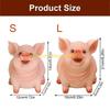 F26C Lovely Pig Money Banks,Unbreakable Resin Piggy Banks,Animal Money Box Coin Banks Home Decorations Coin Saving Box
